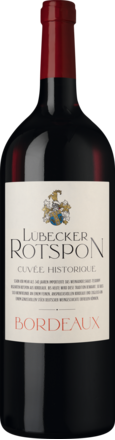 Lübecker Rotspon Cuvée Historique Bordeaux AOP, Magnum 2019