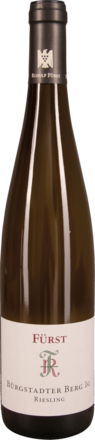 Rudolf Fürst Bürgstadter Riesling Trocken, Franken 2022