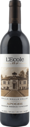Apogee Pepper Bridge Vineyard Red Blend Walla Walla Valley, Washington 2019