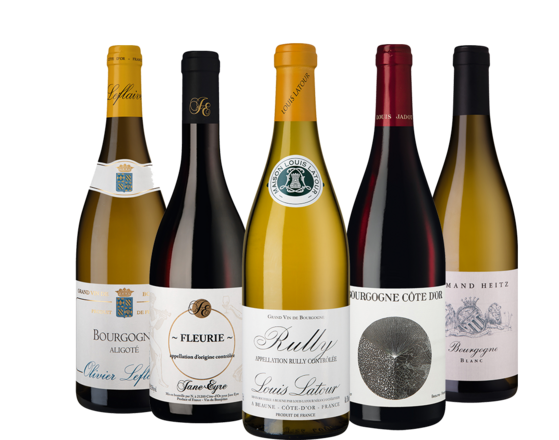 Burgund Probierpaket 5 Fl.