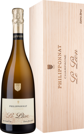 Champagne Philipponnat Le Léon Extra Brut, Champagne Grand Cru AC, Holzkiste 2015