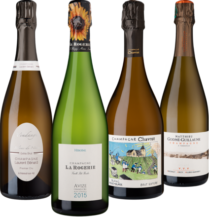 Winzerchampagner-Favoriten 4 Flaschen zum Kennenlernpreis
