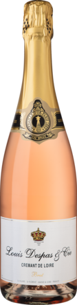 Louis Despas Rosé Brut, Crémant de Loire AOP