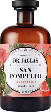 Dr. Jaglas San Pompello Grapefruit Alkoholfreier Aperitif, 0,5 L