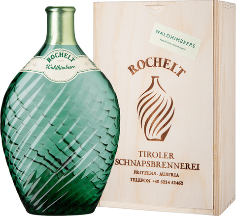Rochelt Waldhimbeere 52 % vol. 0,35 L, in Holzkiste 2018