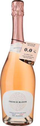 French Bloom Le Rosé Schäum. aromat. Getränk mit entalkoholsiertem Wein