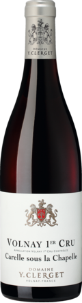 Domaine Yvon Clerget Carelle sous la Chapelle Volnay 1er Cru AOP 2023