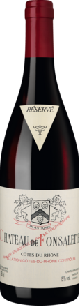 Château de Fonsalette rouge Côtes du Rhône AOP 2012
