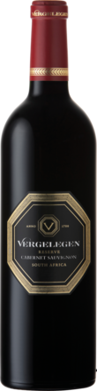 Vergelegen Reserve Cabernet Sauvignon WO Stellenbosch 2021