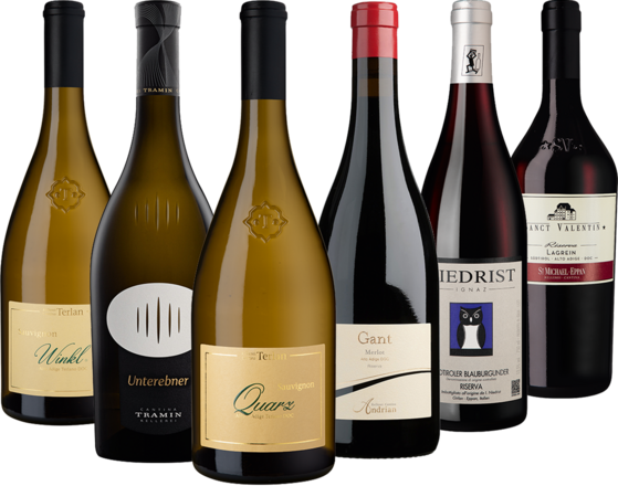Südtirol Connaisseur Paket 6 Flaschen