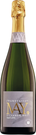 Rudolf May Silvaner Sekt Prestige Brut Nature, Franken 2020
