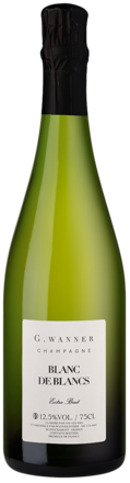 Champagne G. Wanner Extra Brut, Blanc de Blancs, Champagne AC