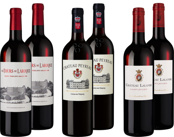 Best Value Bordeaux Mix-Paket 3x2 Fl.