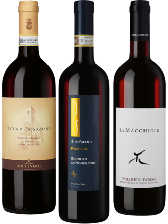 Toskana Connaisseurs Collection 3 x 2 Flaschen zum Sonderpreis