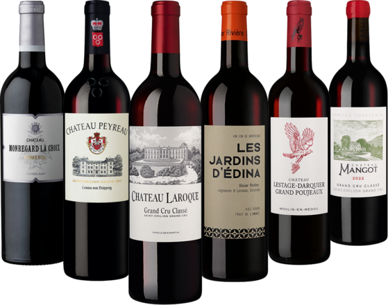 Bordeaux Arrivage 2022 6 Flaschen zum Sonderpreis 2022