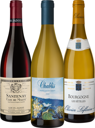 Lou's Weinkurs - Burgund Paket 2.0 3 Flaschen