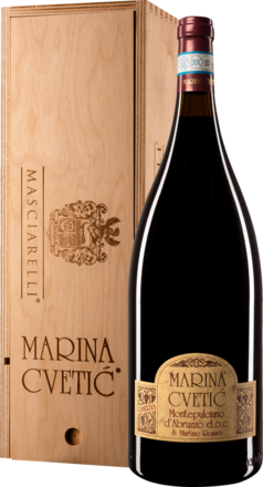 Marina Cvetic Montepulciano d'Abruzzo Montepulciano d'Abruzzo DOC, 1,5 L, Holzkiste 2021