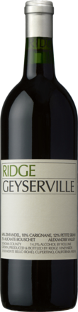 Ridge Vineyards Geyserville Zinfandel Alexander Valley 2023