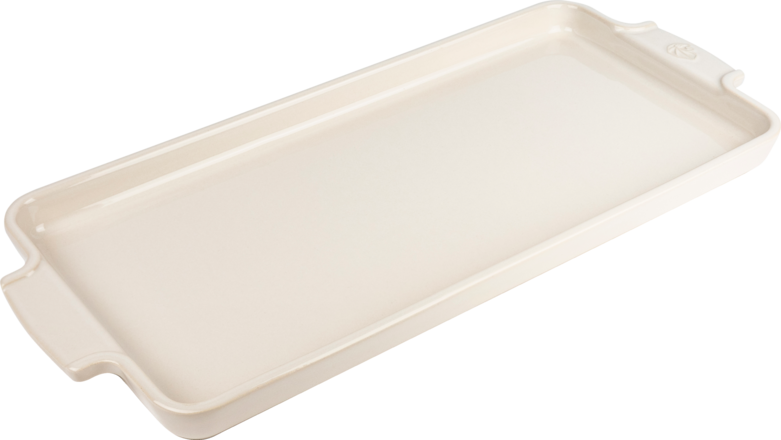 Peugeot Servierplatte Keramik, ecru, 40 cm (l)