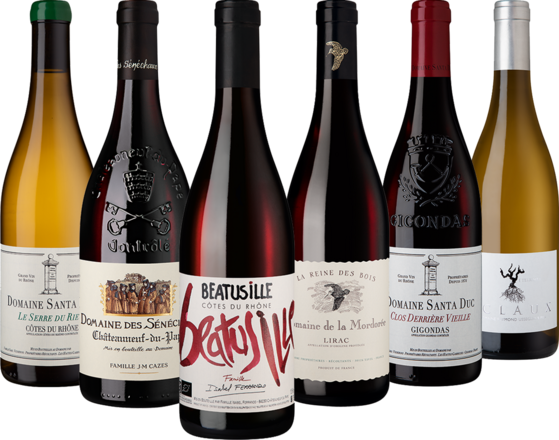 Rhône Entdeckercollection 6 Flaschen zum Sonderpreis