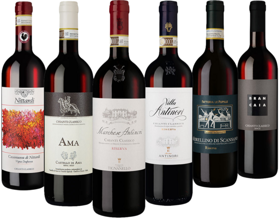 Chianti Classico Entdeckercollection 6 Flaschen zum Sonderpreis