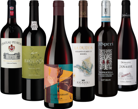 Unsere Rotwein-Favoriten 6 Fl.