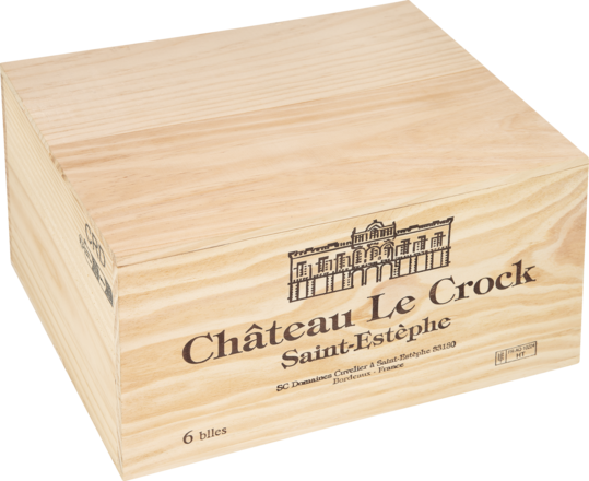 Château Le Crock 6 Fl. in Holzkiste 2021
