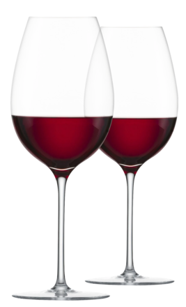 Zwiesel Rotwein Glas Enoteca Handmade, 2er Set