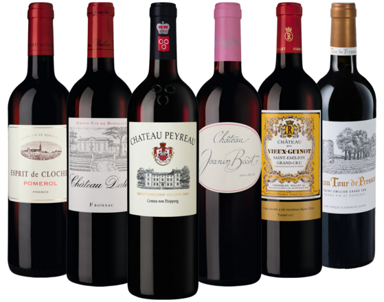 Bordeaux Rive Droite Entdeckerpaket 6 Flaschen