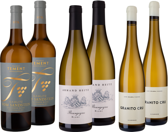 Das Feinschmecker Spargelwein-Paket 3x2 Fl.