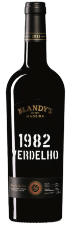 Blandy's Vintage Verdelho Madeira DOC, 19 % Vol., 0,75 L 1982