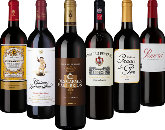 Bordeaux Entdeckercollection 6 Flaschen zum Sonderpreis