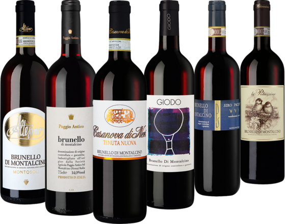 Brunello 2017 Collection 6 Flaschen zum Sonderpreis 2017