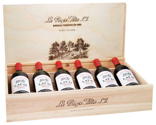 LAT 42 Rioja Gran Reserva Rioja DOCa, 6er Holzkiste 2017