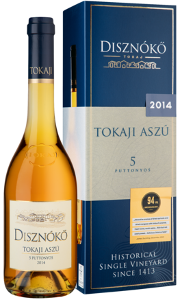 Disznókö Aszu 5 Puttonyos Tokaj, 0,5 L 2014