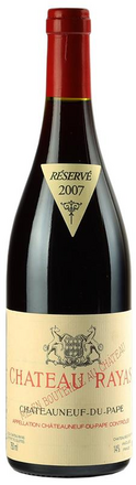 Château Rayas rouge Châteauneuf-du-Pape AC 2007