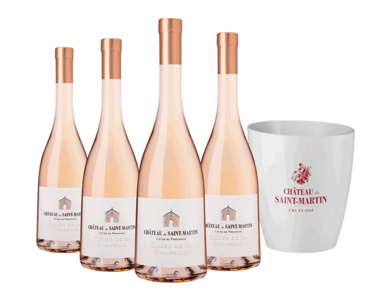 Rosé-Paket 4 Fl. + Kühler