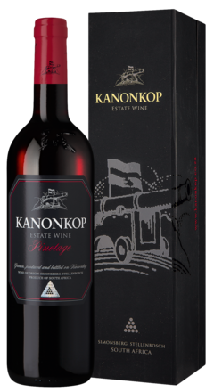 Kanonkop Pinotage Black Label WO Simonsberg Stellenbosch, in Geschenkverpackung 2022