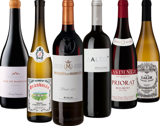 Spanien Entdeckercollection 6 Flaschen zum Sonderpreis