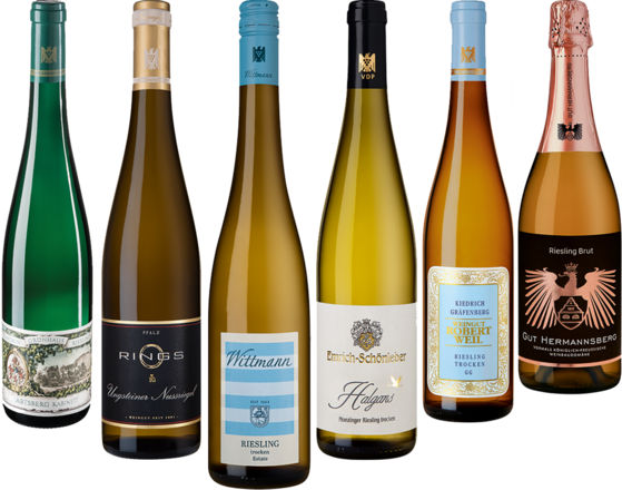 Lou&#39;s Weinkurs - Deutschland Paket 6 Flaschen