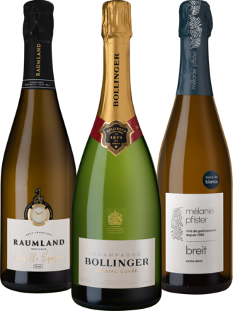 Lou&#39;s Weinkurs - Schaumwein Paket 3 Flaschen