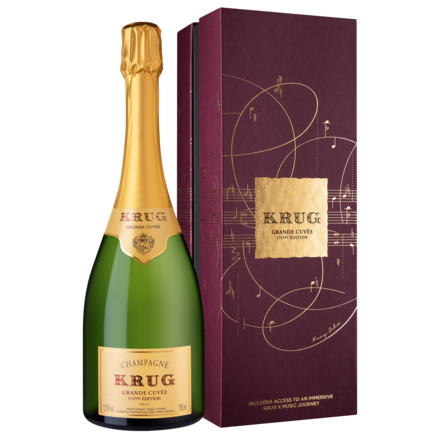 Champagne Krug Grande Cuvée 171ème Edition x Music Brut, Champagne AC, Geschenketui, Limited Edition