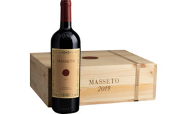 Masseto Toscana IGT, 3er Holzkiste 2019