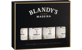 Blandy's 5 Years Old Verkostungsset Madeira DOC, 19 % Vol., 4 Flaschen á 0,05 L