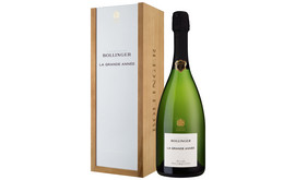 Champagne Bollinger La Grande Année Brut, Champagne AC, in Einzelholzkiste 2015