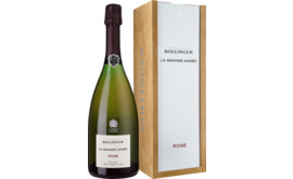 Champagne Bollinger La Grande Année Rosé Brut, Champagne AC, Einzelholzkiste 2015
