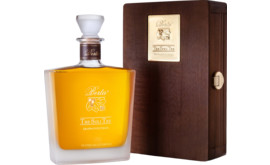Grappa Tre Soli Tre 0,7 L, 43% Vol., Holzschatulle 2017
