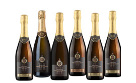 Triumvirat Grande Cuvée Unplugged Deutscher Sekt, 6er Holzkiste 2015