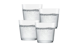 4er Set Together Wasserglas klein 85 mm (h), Fassungsvermögen: 367 ml