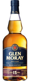 Glen Moray Single Malt Whisky 15 Years Whiskey, 0,7L, 40% Vol.
